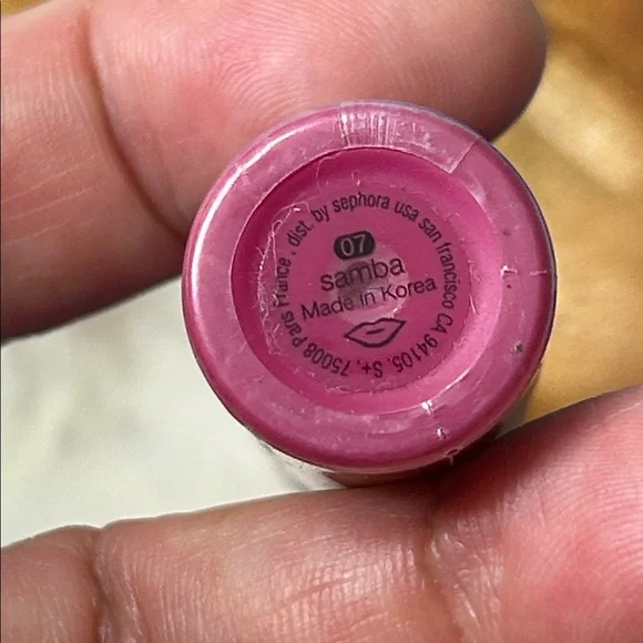 🖤RARE🔺SEPHORA 07 SAMBA Jelly Melt Glossy Lip Tint Discontinued - Picture 4 of 9